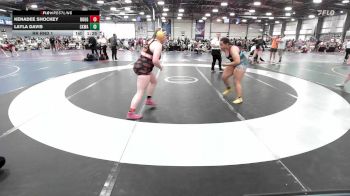 235 lbs Rr Rnd 1 - Kenadee Shockey, Roughneck Wrestling Club vs Layla Davis, CKWA