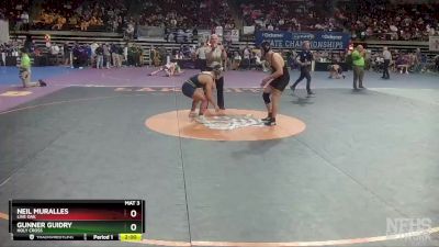 D 1 152 lbs Champ. Round 2 - Gunner Guidry, Holy Cross vs Neil Muralles, Live Oak