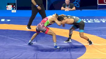 65 kg 1/2 Final - Rahman Mousa Amouzadkhalili, Iran vs Peiman Bioukagha Biabani, Canada