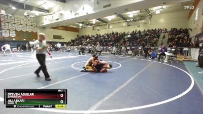 190 lbs Cons. Round 2 - Ali Askari, Santa Fe vs Steven Aguilar, Diamond Bar