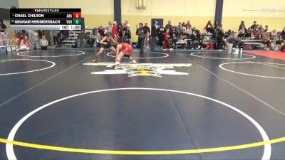 95 lbs Quarterfinal - Chael Chilson, Askren Wrestling Academy vs Graham Hemmersbach, West Salem Bangor