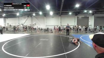 66 lbs Consi Of 8 #2 - Cj Hedden, Hughson WC vs Noah Osorio, Legends Of Gold LV