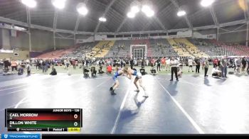 126 lbs Cons. Round 2 - Cael Morrow, IA vs Dillon White, IL