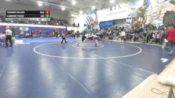165 lbs Cons. Round 3 - Landon Puzio, Lakeland vs Tanner Miller, Pocatello