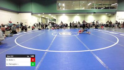 65 lbs Semifinal - Brooks Bialo, PA vs Gavin Petraglia, NJ