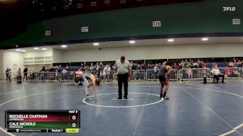 132 lbs Round 2 - Cale Nichols, Parkwood vs Rochelle Chatman, Lumberton