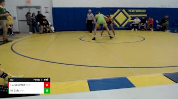 132 lbs Round 2 - Johnny Salameh, SYLVANIA SOUTHVIEW vs Miles Cole, START