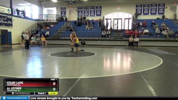 184 lbs Cons. Semi - Colby Lape, Augustana (IL) vs AJ Joyner, Augustana (IL)