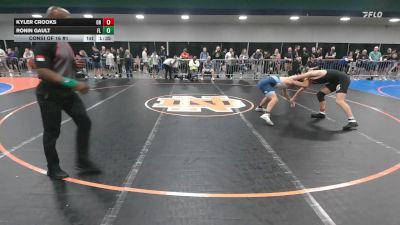175 lbs Consi Of 16 #1 - Kyler Crooks, OH vs Ronin Gault, FL