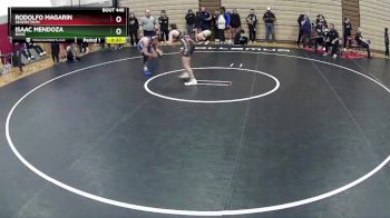 120 lbs Cons. Round 4 - Rodolfo Magarin, Segerstrom vs Isaac Mendoza, Basic