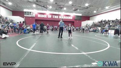 55 lbs Semifinal - Chance Chill, Perry Wrestling Academy vs Kryton Fechner, Cushing