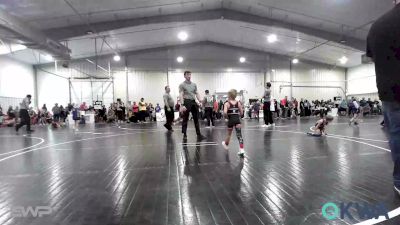 46 lbs Consi Of 4 - Beryck Durham, Kiefer Youth Wrestling Club vs Rory Rice, Coweta Tiger Wrestling