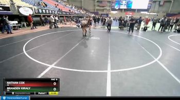 130-131 lbs Round 3 - Nathan Cox, AL vs Branden Kiraly, VA