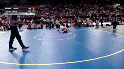 3A 144 lbs Quarterfinal - Kelby Harvey, St. Maries vs Tanner Labrum, Kamiah