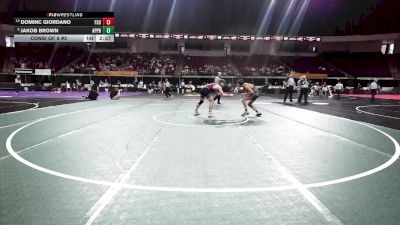 141 lbs Consi Of 8 #2 - Dominc Giordano, Florida State vs Jakob Brown, Apprentice