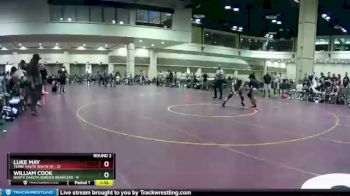 145 lbs Round 2 (10 Team) - William Cook, North Dakota Border Brawlers vs Luke May, Terre Haute South (1)