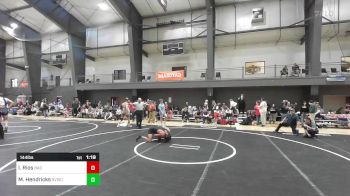 144 lbs Round Of 16 - Isaiah Rios, Bad Boys Wrestling vs Max Hendricks, Svwc