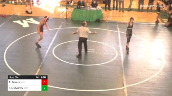126 lbs Consolation - Alex Takacs, Walpole vs Thomas Mulvaney, Norton
