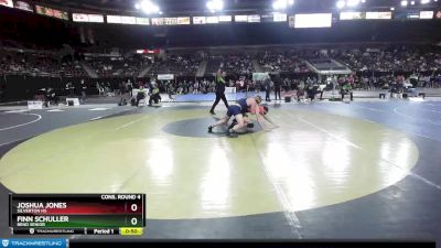 160 lbs Cons. Round 4 - Joshua Jones, Silverton HS vs Finn Schuller, Bend Senior