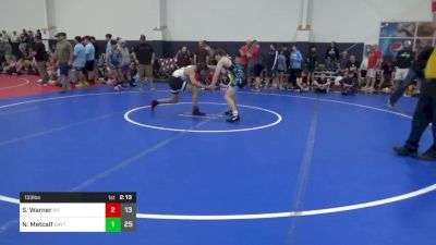 133 lbs Round 1 - Scottie Warner, Pit Crew vs Nathan Metcalf, Dayton Bandits - Black