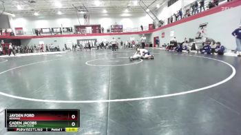 165 lbs Cons. Round 4 - Caden Jacobs, Grand Valley State vs Jayden Ford, Newman