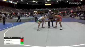 160 lbs Consi Of 32 #1 - Anthony Ortega, Swamp Monsters vs Victor Jacobs, Badger