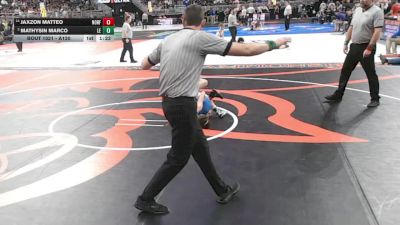 Champ. Round 1 - Mathysin Marco, Lincoln East vs Jaxzon Matteo, Norfolk
