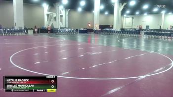 100 lbs Round 1 (8 Team) - Oriana Boling, Team Diamond Fish vs Brielle Manhollan, SEAAU National Team