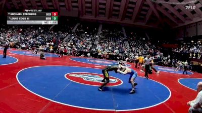 3A-165 lbs Champ. Round 1 - Louis Cobb III, Monroe vs Michael Stephens, Oconee County