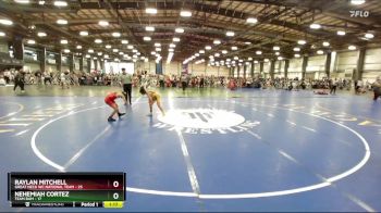 80 lbs Rd# 5- 3:45pm Friday Final Pool - Raylan Mitchell, Great Neck WC National Team vs Nehemiah Cortez, Team BAM