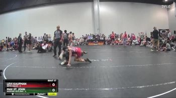 62 lbs Round 4 (10 Team) - Levi Kaufman, Bomb Squad vs Max St. John, Missouri Outlaws
