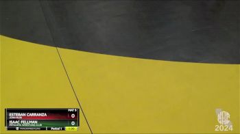 142 lbs Champ. Round 1 - Esteban Carranza, John Muir vs Isaac Fellman, Petaluma Wrestling Club