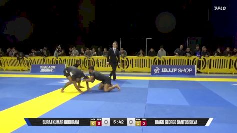 Hiago George Santos Silva vs Suraj Kumar Budhram 2025 Pan IBJJF Jiu-Jitsu No-Gi Championship