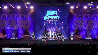 Spirit Athletics - Reckless [2025 L2 Youth - D2 Day 2] 2025 The American Grand Grand Nationals