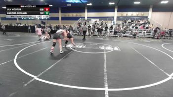 155 lbs Round Of 16 - Lily Kostur, Dominate WC vs Aurora Oswald, Threshold WC