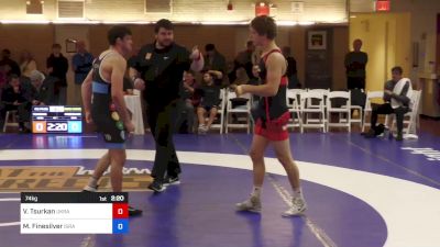 74 kg Consolation - Vadym Tsurkan, Ukraine vs Mitch Finesilver, Israel