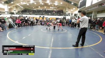 85 lbs 3rd Place Match - Bill Avery, Tri- Valley vs Wade Ingram, Homedale