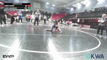 75 lbs 3rd Place - James Gourd, Raw Wrestling Club vs Cairo Anderson, Team Tulsa Wrestling Club