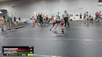 80 lbs Round 3 - Anthony Plesh, Motion Wrestling vs Adam Bachmann, River Wrestling Club