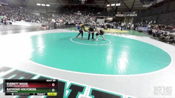 1B/2B 157 Quarterfinal - Everett Wood, Almira Coulee Hartline vs Raymond Holycross, Goldendale