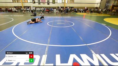 165C lbs Rr Rnd 1 - Owen Quinn, Lehigh vs Carter Baer, Binghamton