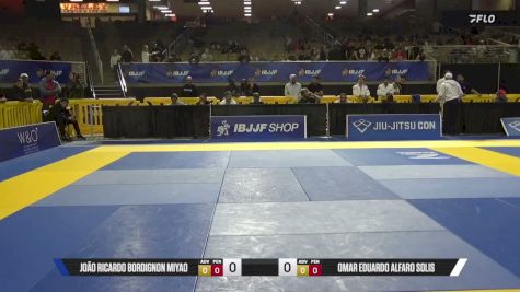Omar Eduardo Alfaro Solis vs João Ricardo Bordignon Miyao 2026 Pan Jiu Jitsu IBJJF Championship