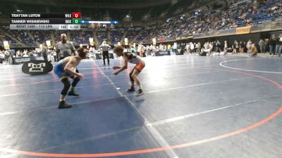 110 lbs Round Of 16 - Traytan Luton, Wilkes-Barre vs Tanner Wisniewski, Diocese Of Erie