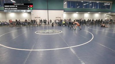 120 lbs Round Of 128 - Eddie Woody Jr, IA vs Brylan Rhodes, TN