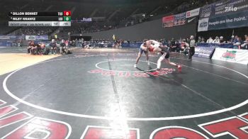 4A Boys 157 lbs Cons. Round 3 - Dillon Bennet, Tillamook Boys vs Riley Krantz, La Grande Boys