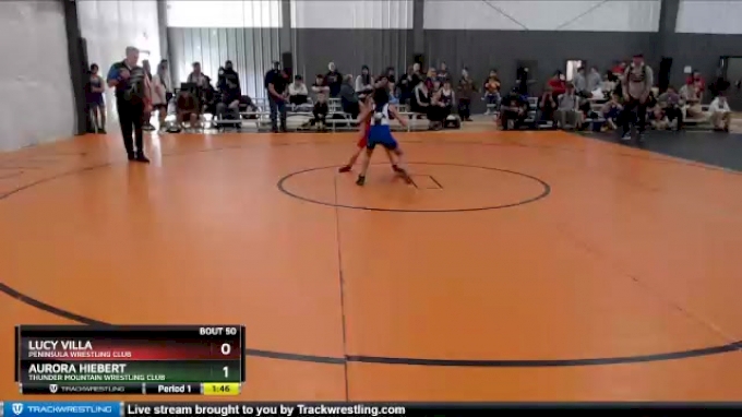 120 lbs Round 4 - Aurora Hiebert, Thunder Mountain Wrestling Club