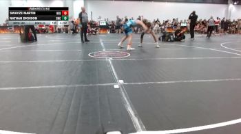 144 lbs Round 1 (4 Team) - Nathan Dickson, Blackman Wrestling Club vs Swayze Martin, MF Dynasty