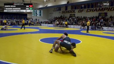 135 lbs Round Of 32 - Joseph Isoldi, Bergen Catholic (NJ) vs Madden Skidmore, Edmond North (OK)