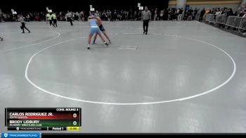 215 lbs Cons. Round 3 - Brody Lidbury, McHenry Wrestling Club vs Carlos Rodriguez Jr., South Dakota