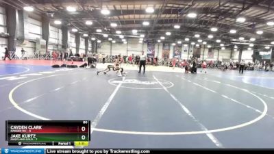 80 lbs Rd# 5- 3:45pm Friday Final Pool - Cayden Clark, Ranger WC vs Jake Kurtz, Maryland Gold